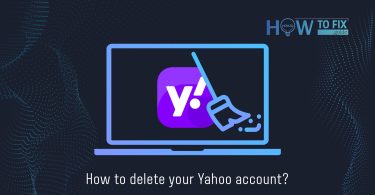 delete yahoo account